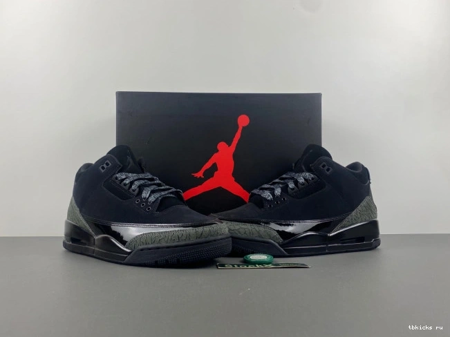 Reps TB Air Jordan 3 Cat Black CK9246-168 Retro 0719